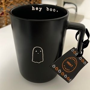 MRKT Finds Hey Boo Halloween Ghost Mug